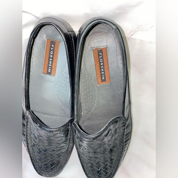 Florsheim Braided Brazilian Leather Loafers Size 10.5D main image 3